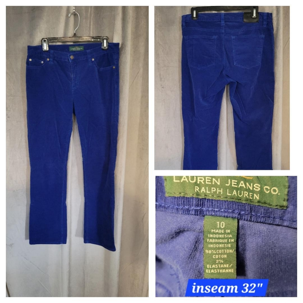 Lauren Ralph Lauren Size 10x30 Corduroy pants